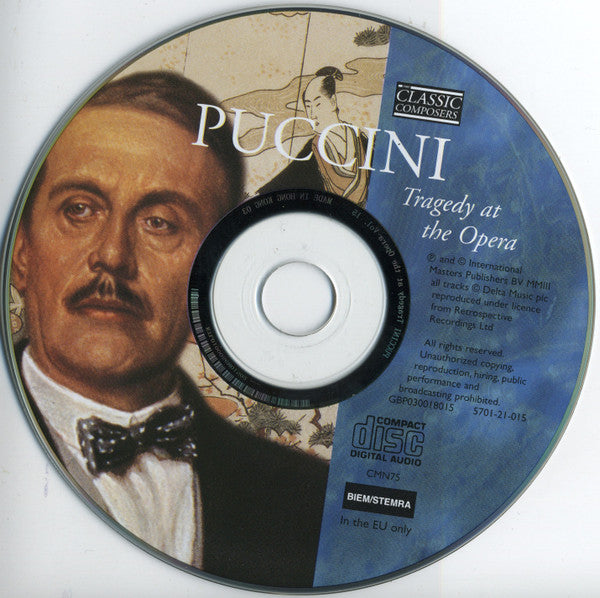 Giacomo Puccini : Tragedy At The Opera (CD, Comp, Har)