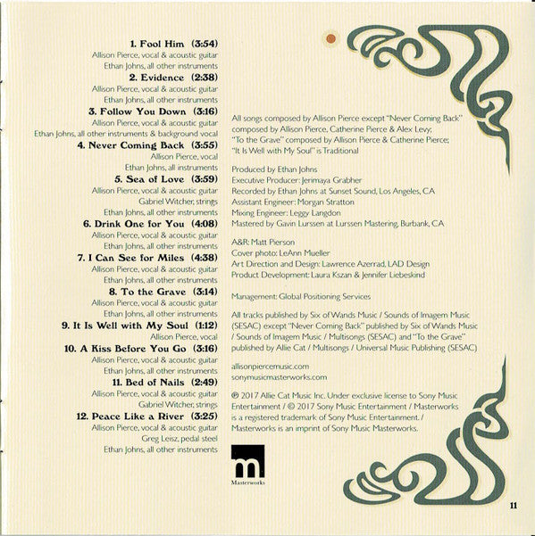 Allison Pierce : Year Of The Rabbit (CD)