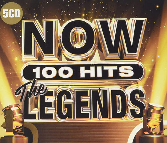 Various : Now 100 Hits Legends (5xCD, Comp, Dig)