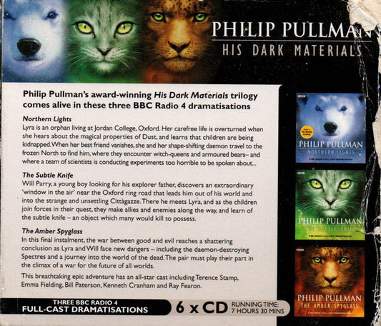 Philip Pullman : His Dark Materials (BBC Radio Full-Cast Dramatisations) (Box + 6xCD, RE)
