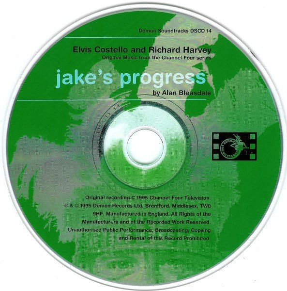 Elvis Costello And Richard Harvey (2) : Original Music From The Channel Four Series Jake's Progress (CD, Album)