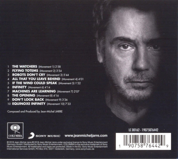 Jean-Michel Jarre : Equinoxe Infinity (CD, Album, RE, Dig)