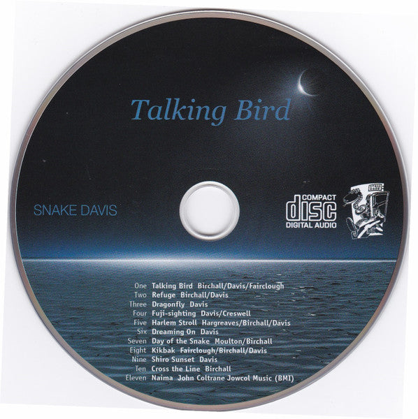 Snake Davis : Talking Bird (CD, Album, Dig)