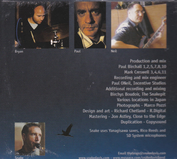Snake Davis : Talking Bird (CD, Album, Dig)