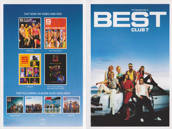 S Club 7 : Best - The Greatest Hits Of S Club 7 (DVD-V, Comp, PAL)