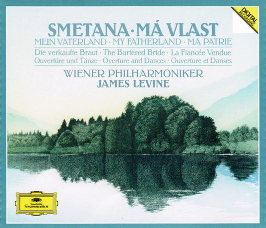 Bedřich Smetana - Wiener Philharmoniker, James Levine (2) : Má Vlast (2xCD, Album)