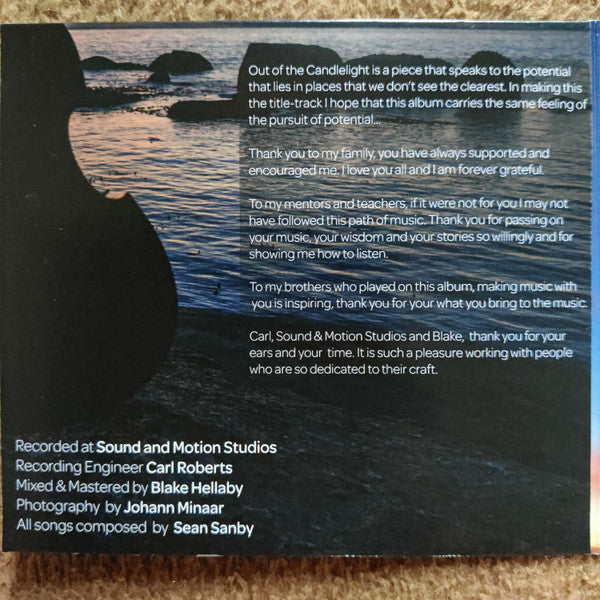 Sean Sanby : Out Of The Candlelight (CD, Album, Dig)