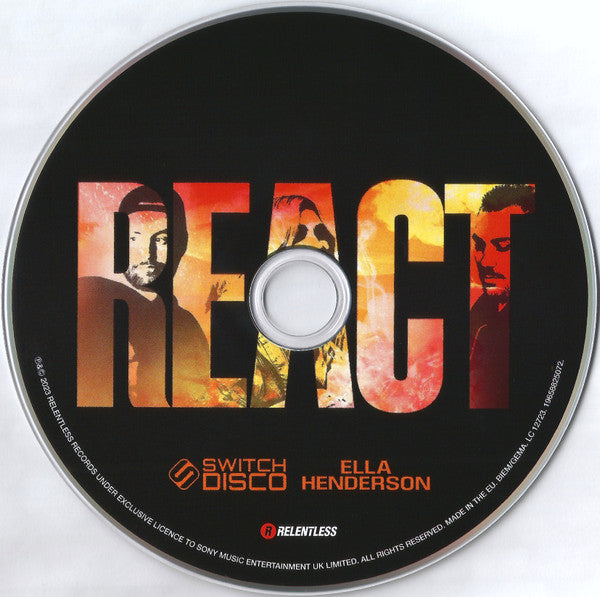 Switch Disco, Ella Henderson : React (CD, Single)