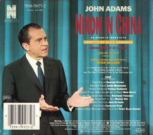 John Adams : Nixon In China (3xCD, RE, Sli + Box)