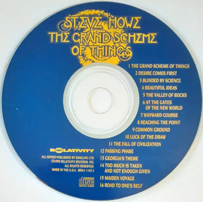 Steve Howe : The Grand Scheme Of Things (CD, Album)