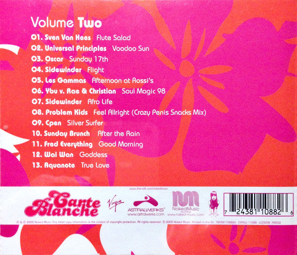 Various : Carte Blanche Volume Two (CD, Comp)