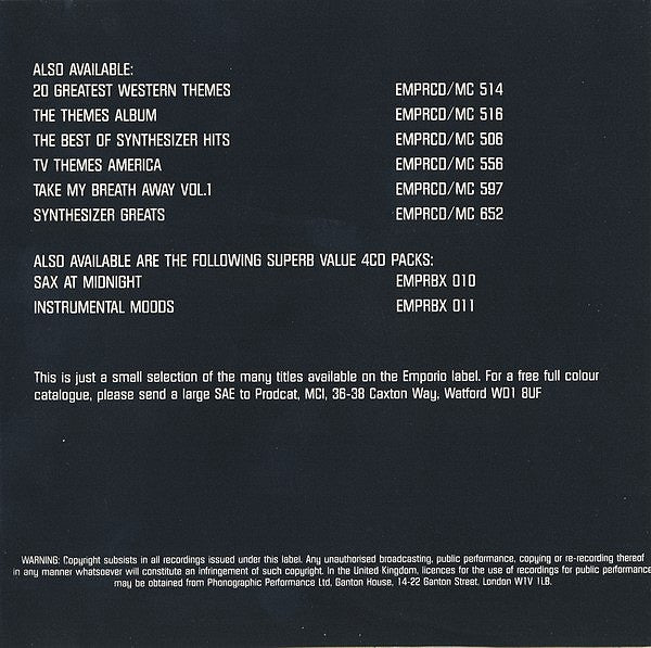 The Galaxy Sound Orchestra : Synthesizer Themes (CD, Album)