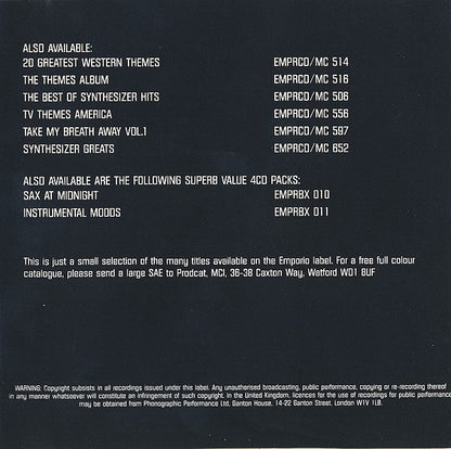 The Galaxy Sound Orchestra : Synthesizer Themes (CD, Album)