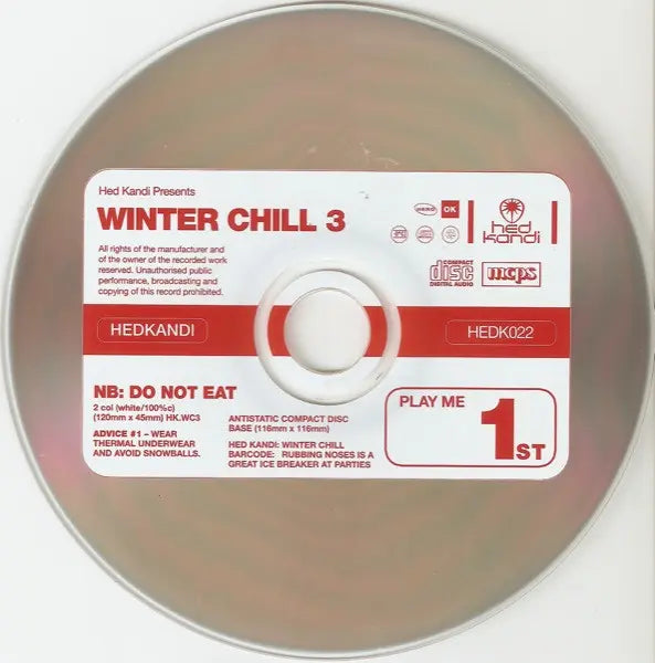 Various : Winter Chill 3 (30 True Chill Out Tracks) (2xCD, Comp)