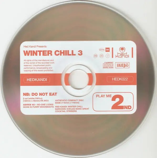 Various : Winter Chill 3 (30 True Chill Out Tracks) (2xCD, Comp)