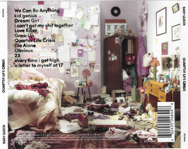 Baby Queen (2) : Quarter Life Crisis (CD, Album)