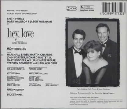 Various : Hey, Love - The Songs Of Mary Rodgers (CD, Album)