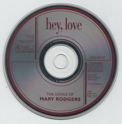 Various : Hey, Love - The Songs Of Mary Rodgers (CD, Album)
