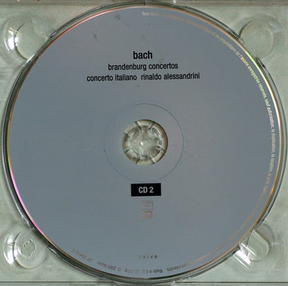 Johann Sebastian Bach, Concerto Italiano, Rinaldo Alessandrini : Brandenburg Concertos (2xCD + DVD)