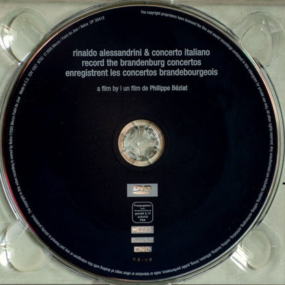 Johann Sebastian Bach, Concerto Italiano, Rinaldo Alessandrini : Brandenburg Concertos (2xCD + DVD)