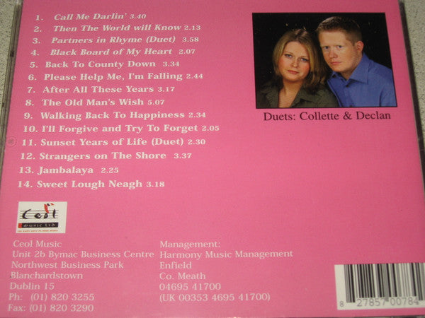 Collette O' Hare &  Jive Beat Country Band : Call Me Darlin' (CD, Album)