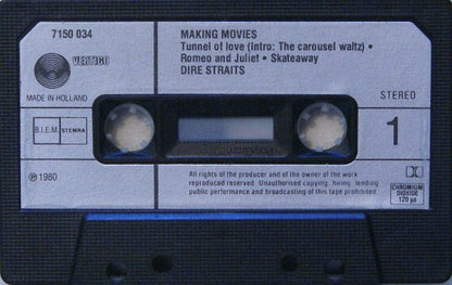 Dire Straits : Making Movies (Cass, Album, RE, Spe)