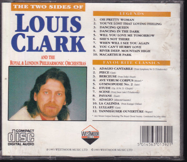 Louis Clark And The Royal Philharmonic Orchestra & London Philharmonic Orchestra : The Two Sides Of Louis Clark (2xCD, Album, Comp)