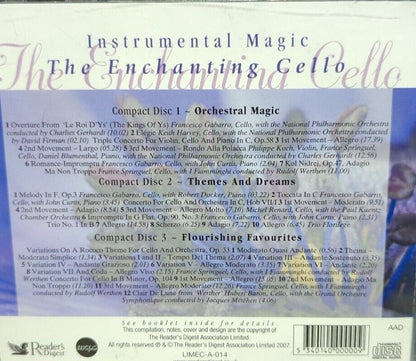 Various : Instrumental Magic - The Enchanted Cello (3xCD, Comp, Box)