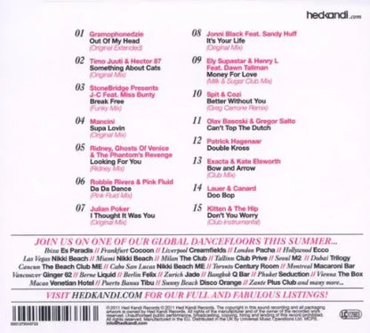 Various : Hed Kandi: A Taste Of Kandi Summer 2011 (CD, Comp, Mixed, Smplr)