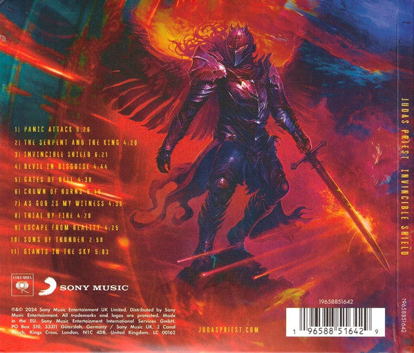 Judas Priest : Invincible Shield  (CD, Album, Dig)
