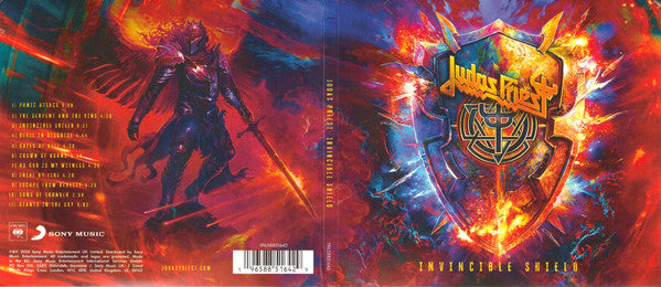 Judas Priest : Invincible Shield  (CD, Album, Dig)