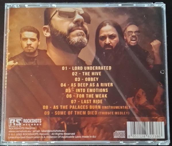 As The Palaces Burn : Drowning Into Shadows (CD, Album)