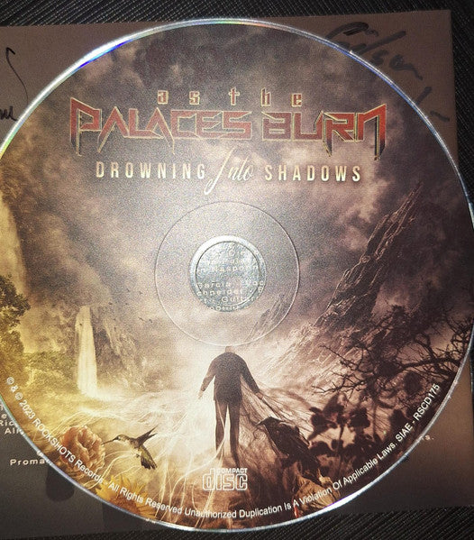 As The Palaces Burn : Drowning Into Shadows (CD, Album)