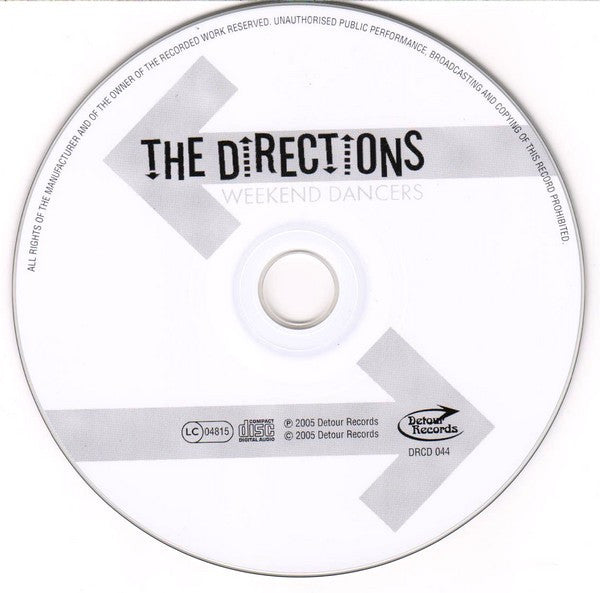The Directions : Weekend Dancers (CD, Comp)