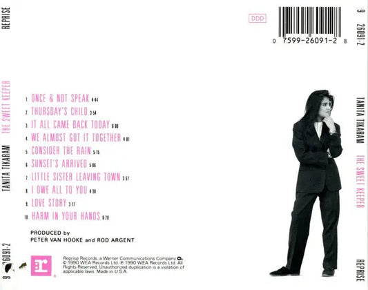 Tanita Tikaram : The Sweet Keeper (CD, Album, Lon)