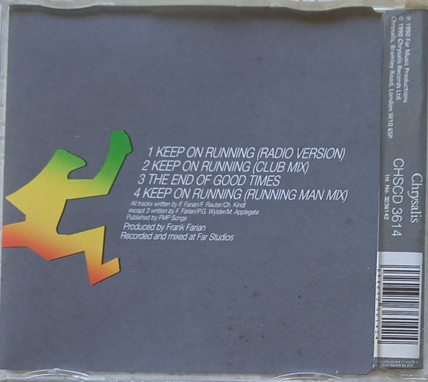 Milli Vanilli : Keep On Running (CD, Single)