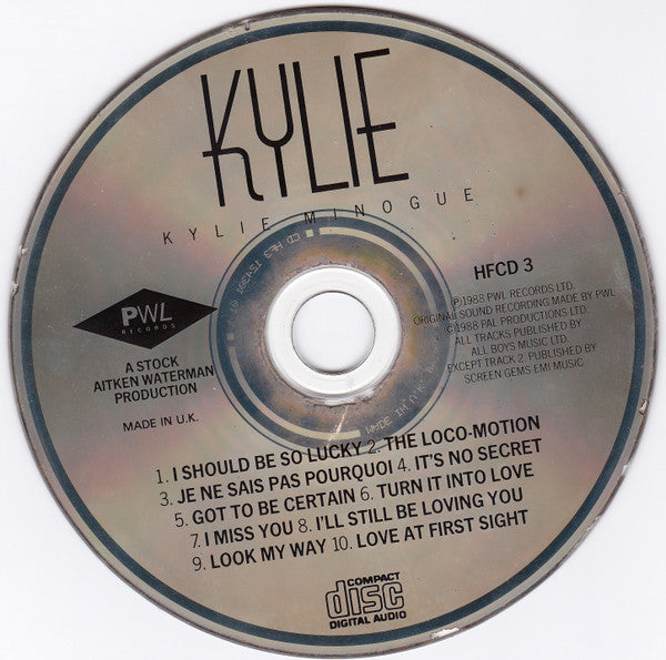 Kylie Minogue : Kylie (CD, Album)
