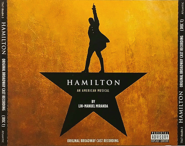 Lin-Manuel Miranda : Hamilton: An American Musical (Original Broadway Cast Recording) (2xCD, Album)