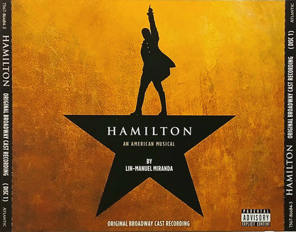 Lin-Manuel Miranda : Hamilton: An American Musical (Original Broadway Cast Recording) (2xCD, Album)