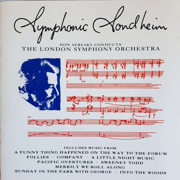 London Symphony Orchestra, Don Sebesky : Symphonic Sondheim (CD, Album)