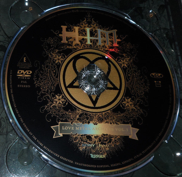 HIM (2) : Love Metal Archives Vol. 1 (2xDVD-V, Ltd, PAL, Dig)