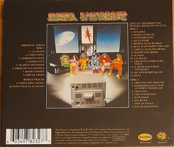 The Grateful Dead : From The Mars Hotel (3xHDCD, Album, Dlx, RM, 50t)