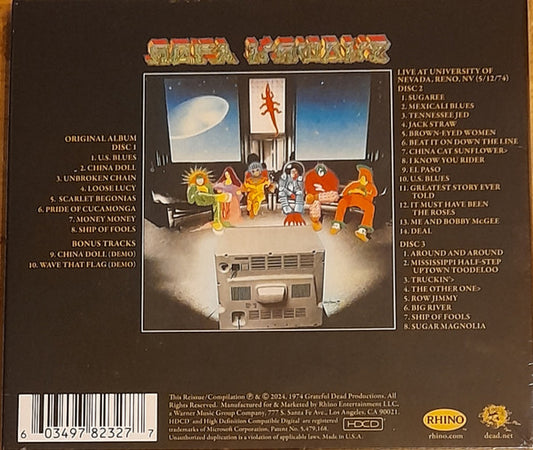 The Grateful Dead : From The Mars Hotel (3xHDCD, Album, Dlx, RM, 50t)