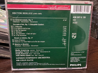Hector Berlioz - Sir Colin Davis : A Berlioz Collection (CD, Comp)
