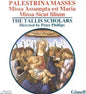 Giovanni Pierluigi da Palestrina, The Tallis Scholars, Peter Phillips (2) : Masses: Missa Assumpta Est Maria / Missa Sicut Lilium (CD, Album, RE)