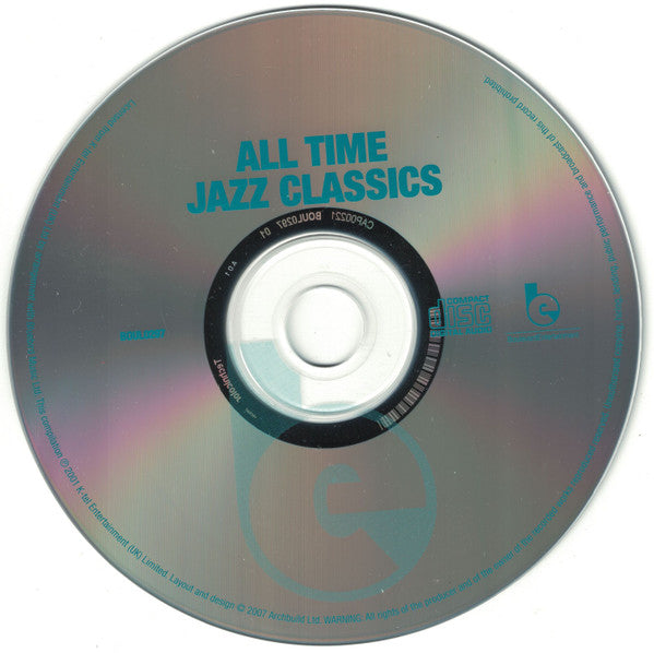 Various : All Time Jazz Classics (CD, Comp, RM)