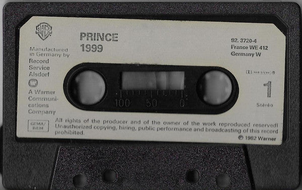 Prince : 1999 (Cass, Album)