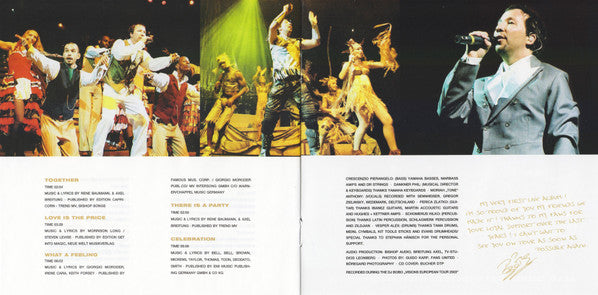 DJ BoBo : Live In Concert (CD, Album)