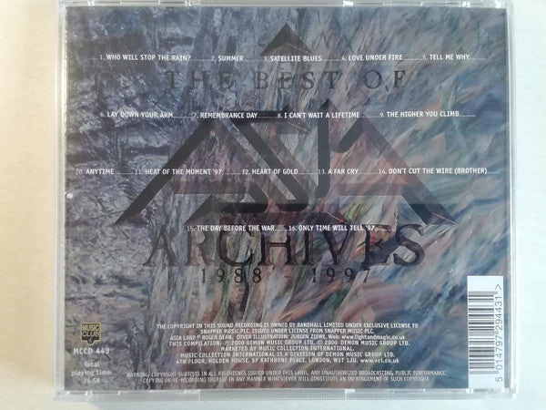 Asia (2) : The Best Of Asia 1988-1997 Archives (CD, Comp)