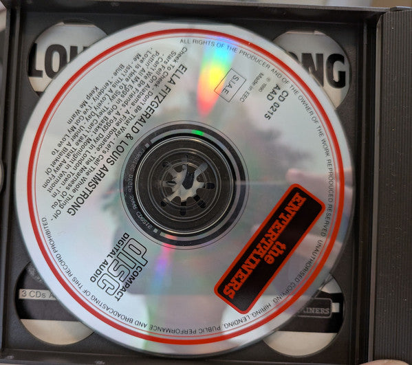 Louis Armstrong, Ella Fitzgerald : Louis Armstrong & Guests The Entertainers (3xCD, Comp, Enh)